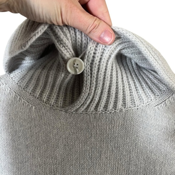 DOROTHEE SCHUMACHER Virgin Wool and Cashmere Cowl Neck Long Sweater - Picture 7 of 13